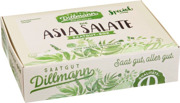 Saatgut-Box «Asia-Salate»